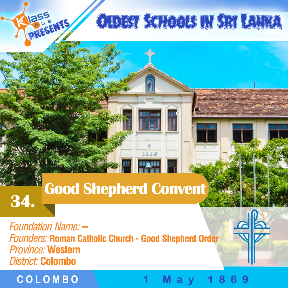 34. Good Shepherd Convent, Colombo