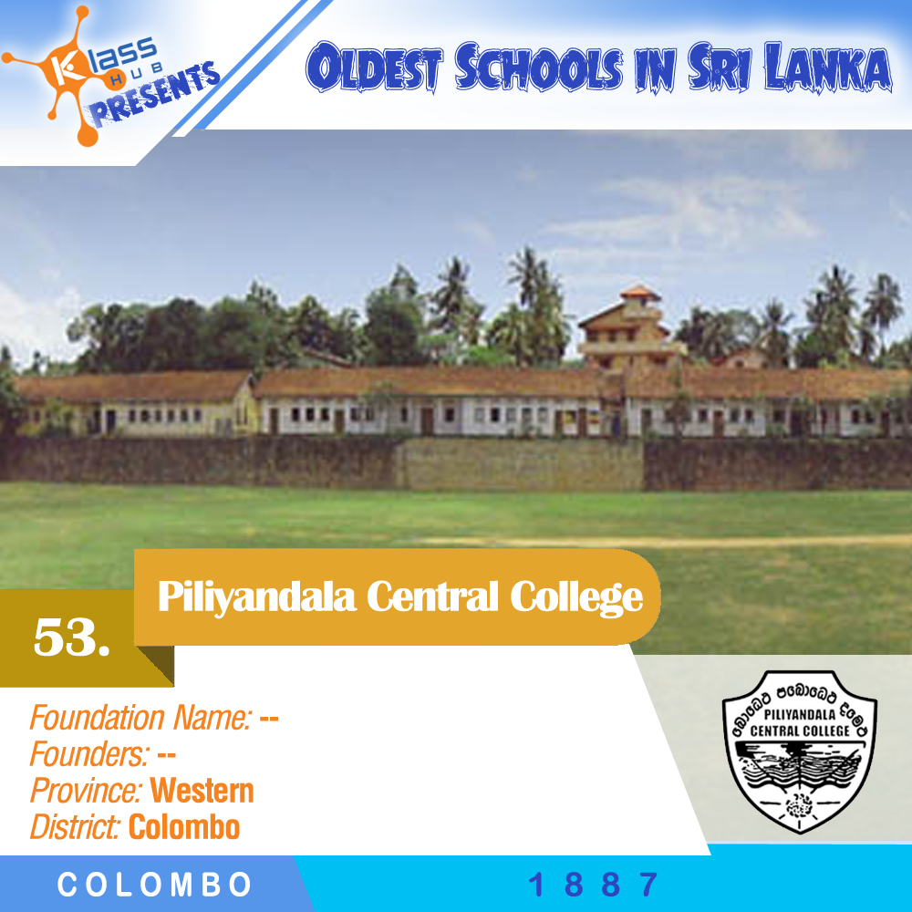 53. Piliyandala Central College