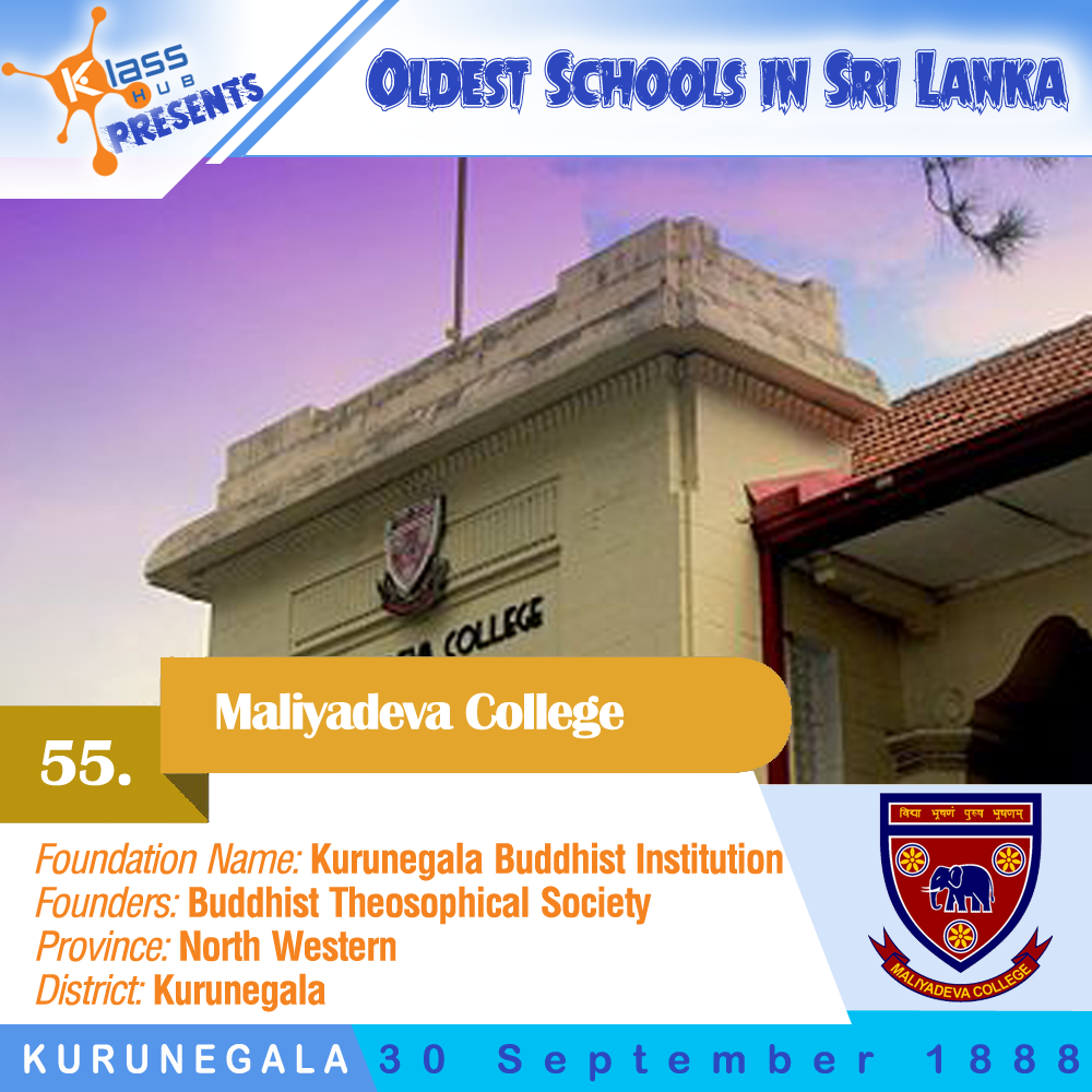 55. Maliyadeva College