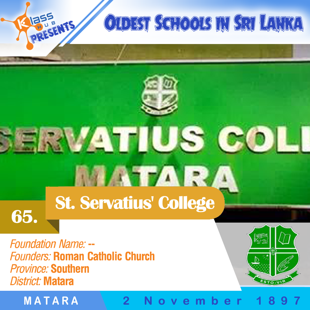 65. St. Servatius' College