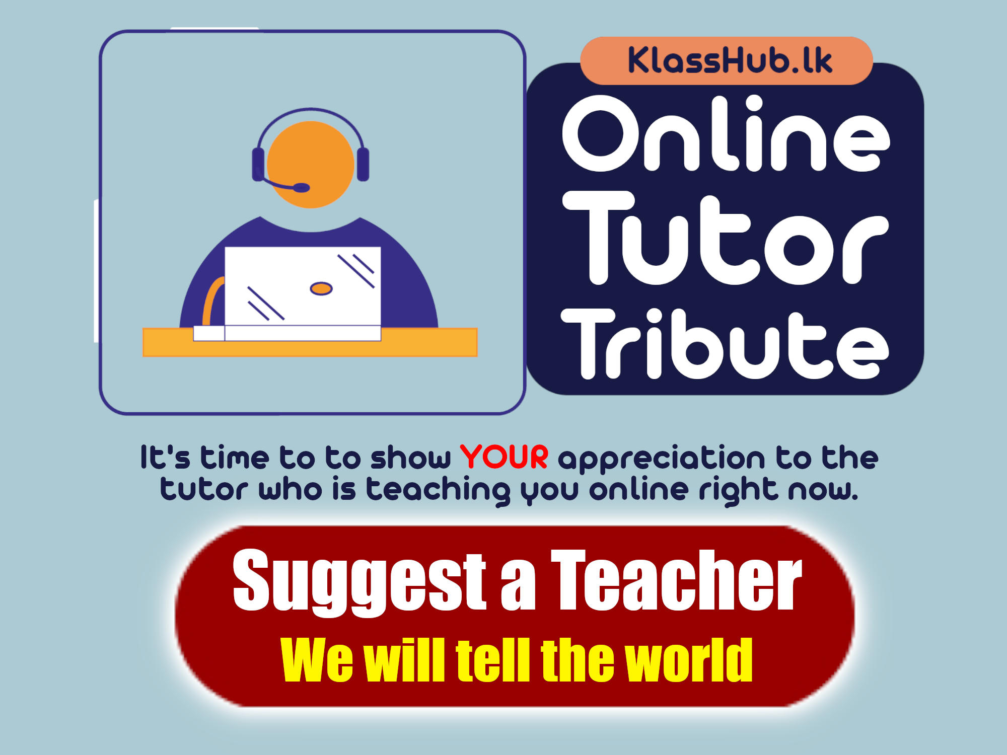 Favourite Online Teacher Landscape 1 | KlassHub News